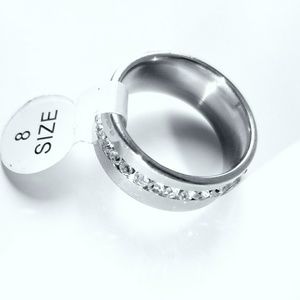 Stainless Steel Ring Unisex Band Ring